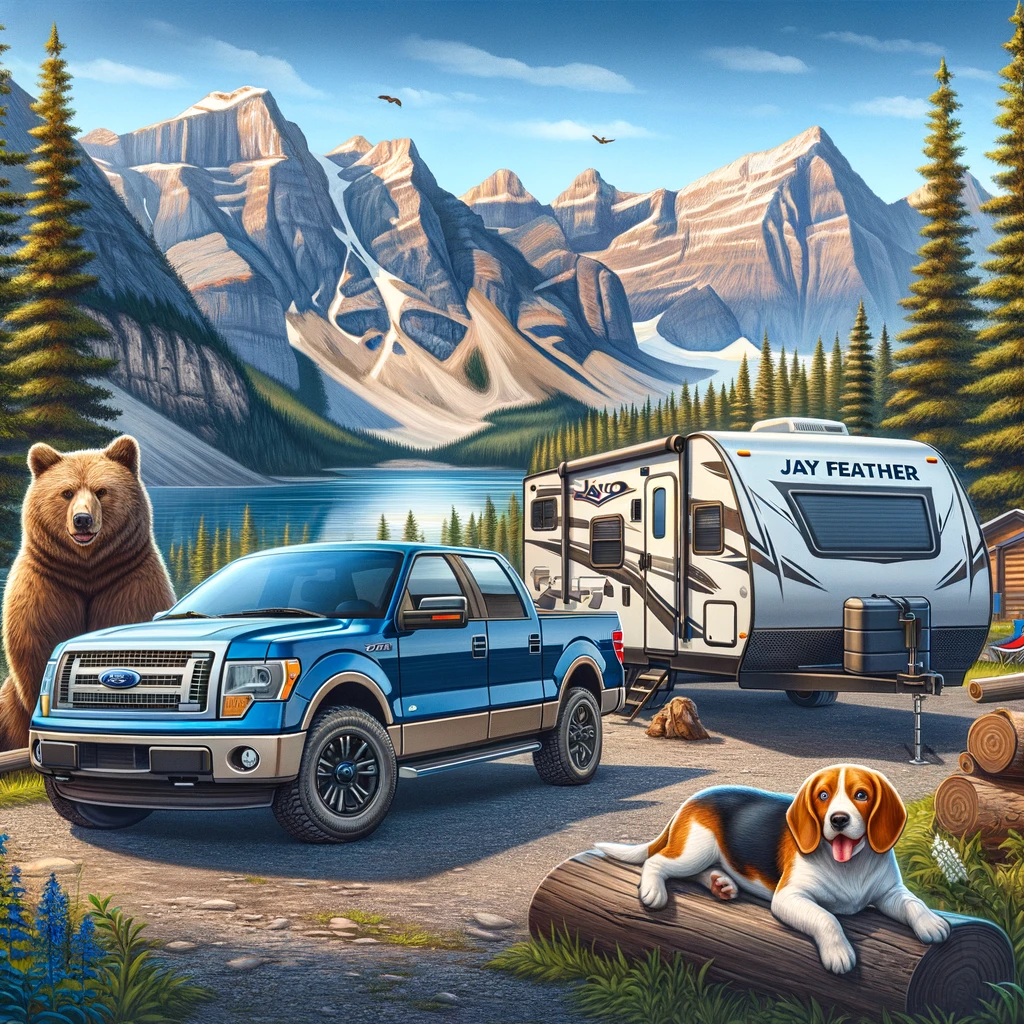 Grizzly Bears SCARED OFF by Beagle Bark, Jasper National Park