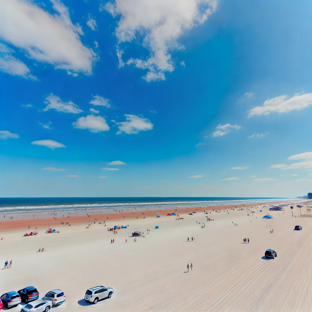 Driving Entry Points on Daytona Beach