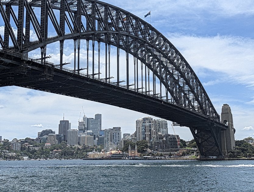 Sydney Harbour Bridge on road trip