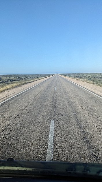Nullabor Straight Road
