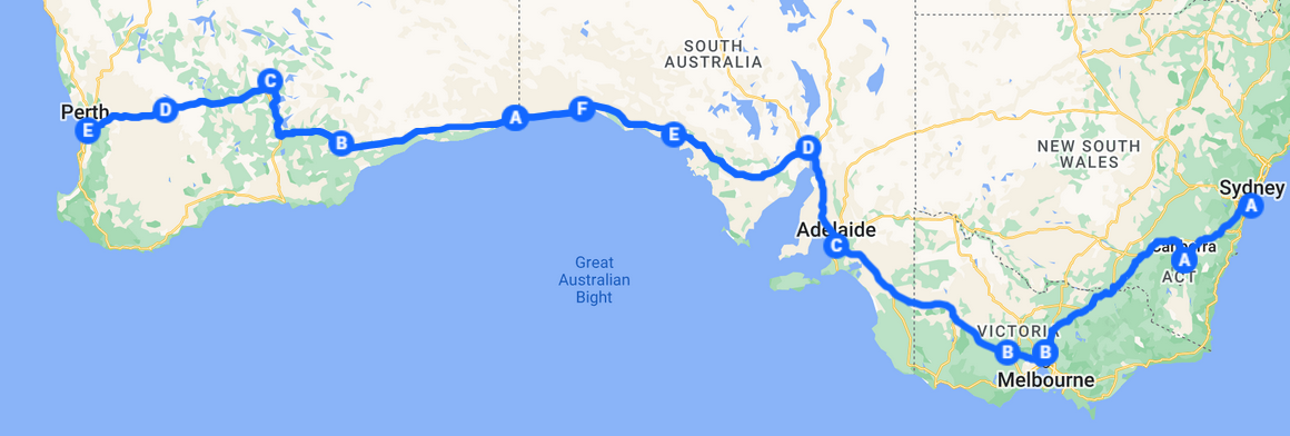 Australia Travel Guide - Sydney Melbourne to Perth