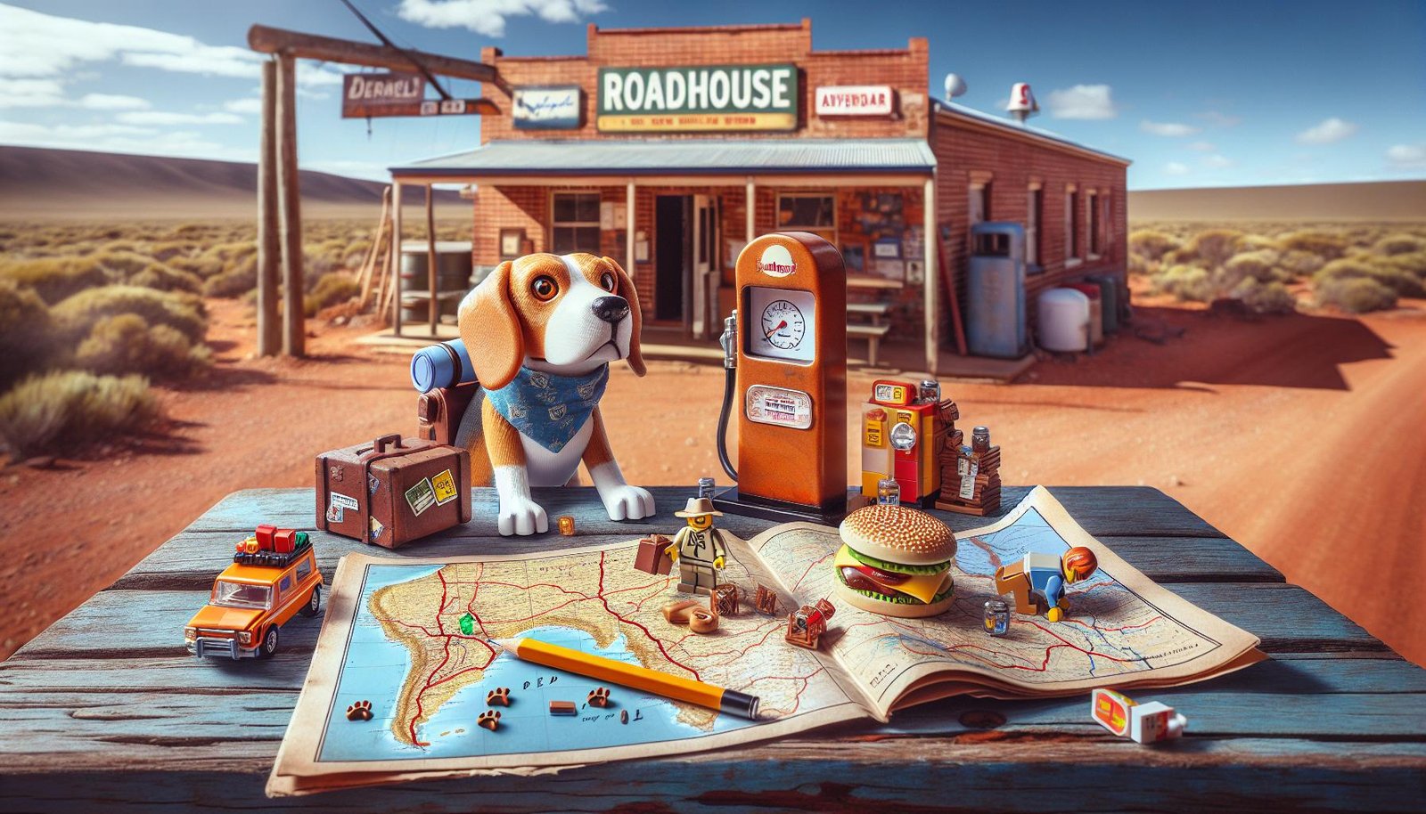 Alt text: Cocklebiddy Roadhouse - Must-stop for fuel, food, and road trip vibes on Nullarbor Plain - Australia travel destination.