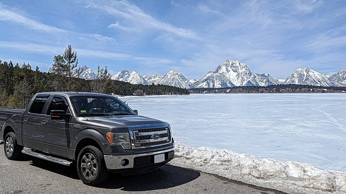 Ford F150 XLT at Colter Bay Village, Grand Teton National Park