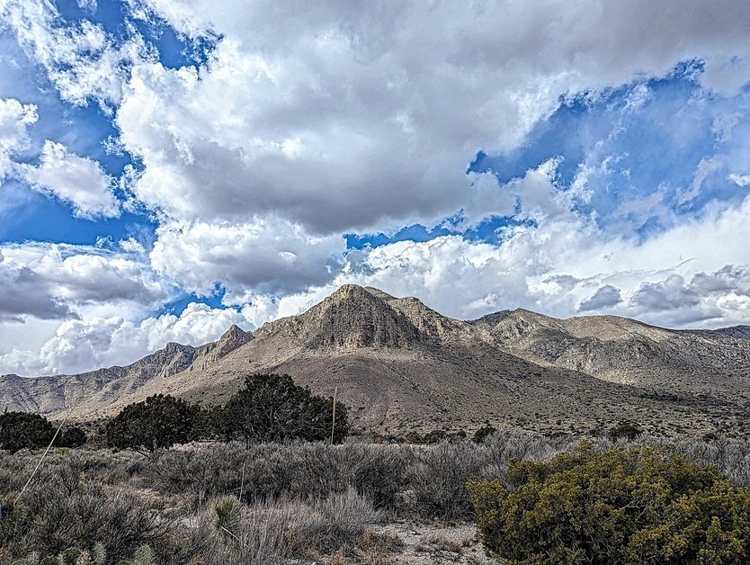 Guadalupe Peak in Guadalupe Mountains National Park, Texas