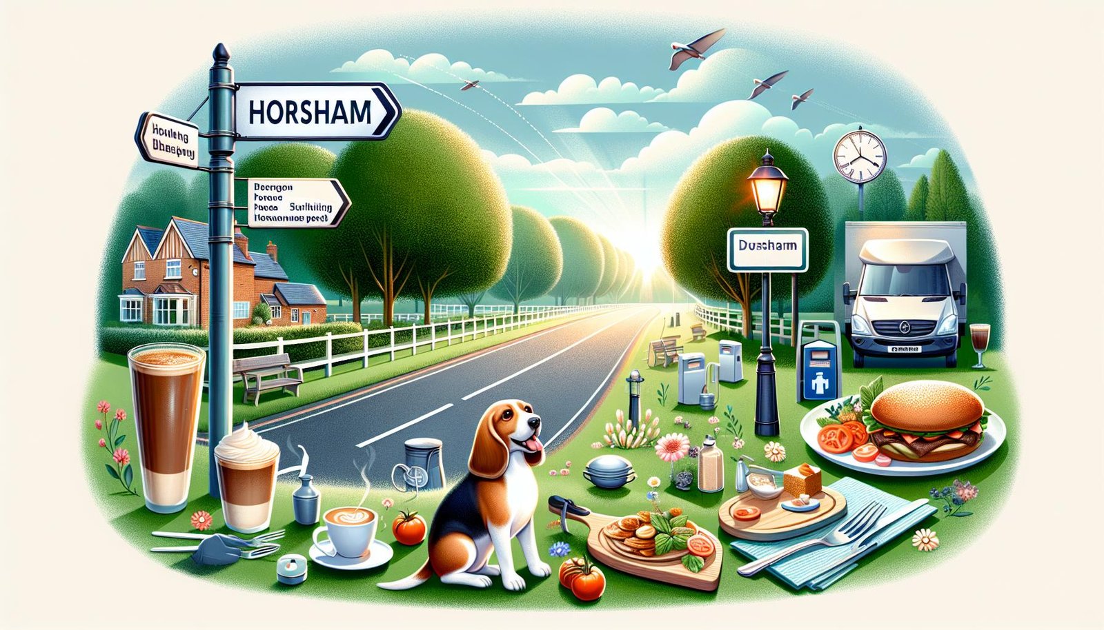 Why Horsham Makes a Perfect Midway Lunch Break