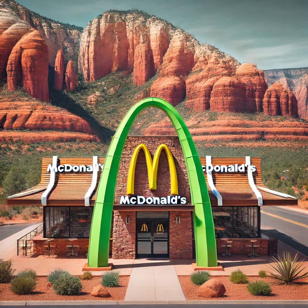 The Green McDonald’s in Sedona?!