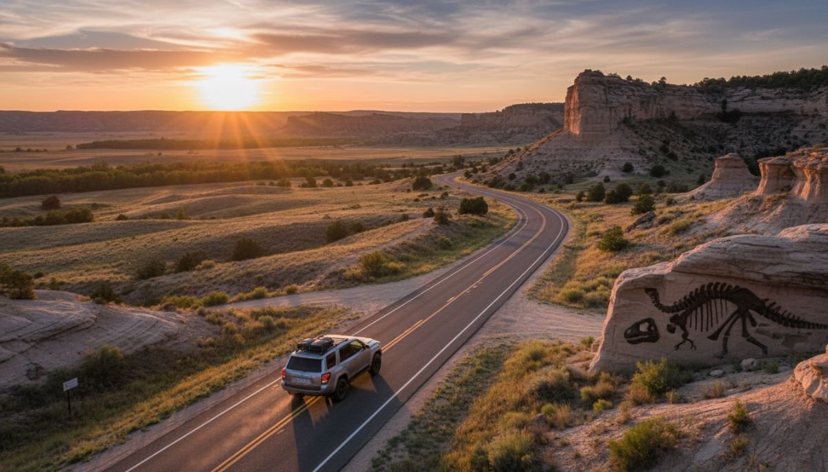Exploring the Scenic Route from Fort Collins to Custer State Park via Scotts Bluff and Fossil National Monument, Nebraska