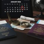UK and Australian passports symbolizing upcoming 2026 rule changes for dual citizens.